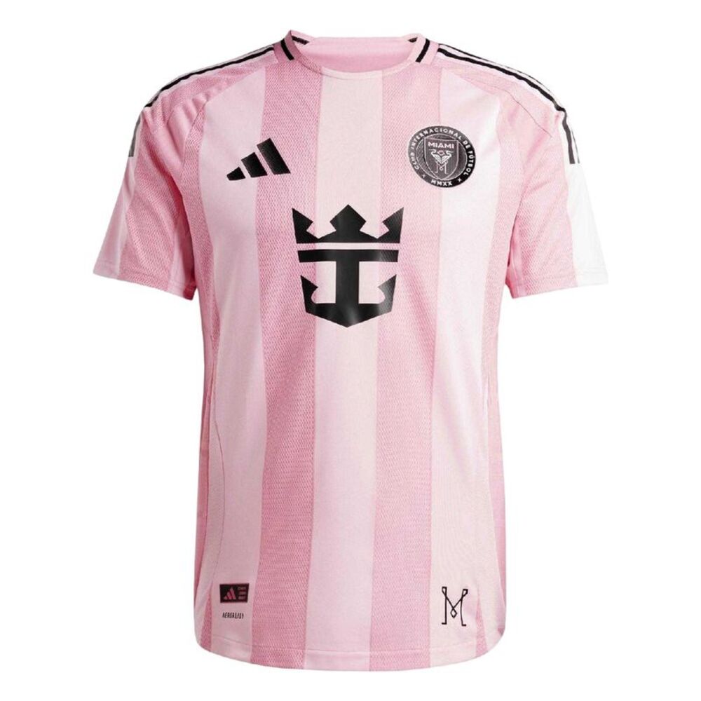 Adidas Mens Inter Miami CF Home Shirt / Pink/Black